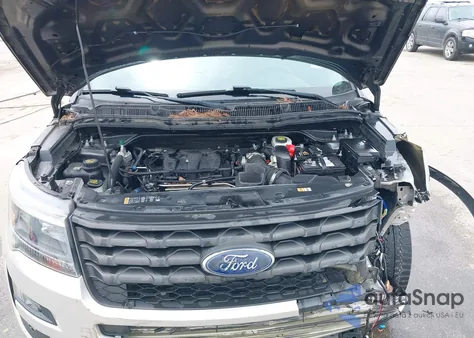 2018 Ford Police Interceptor из США, поврежденный, VIN 1FM5K8AR4JGB12087